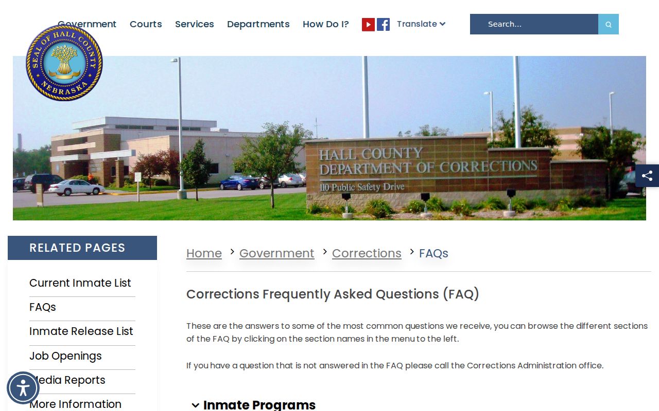 Hall County arrest lookup jail and bond information