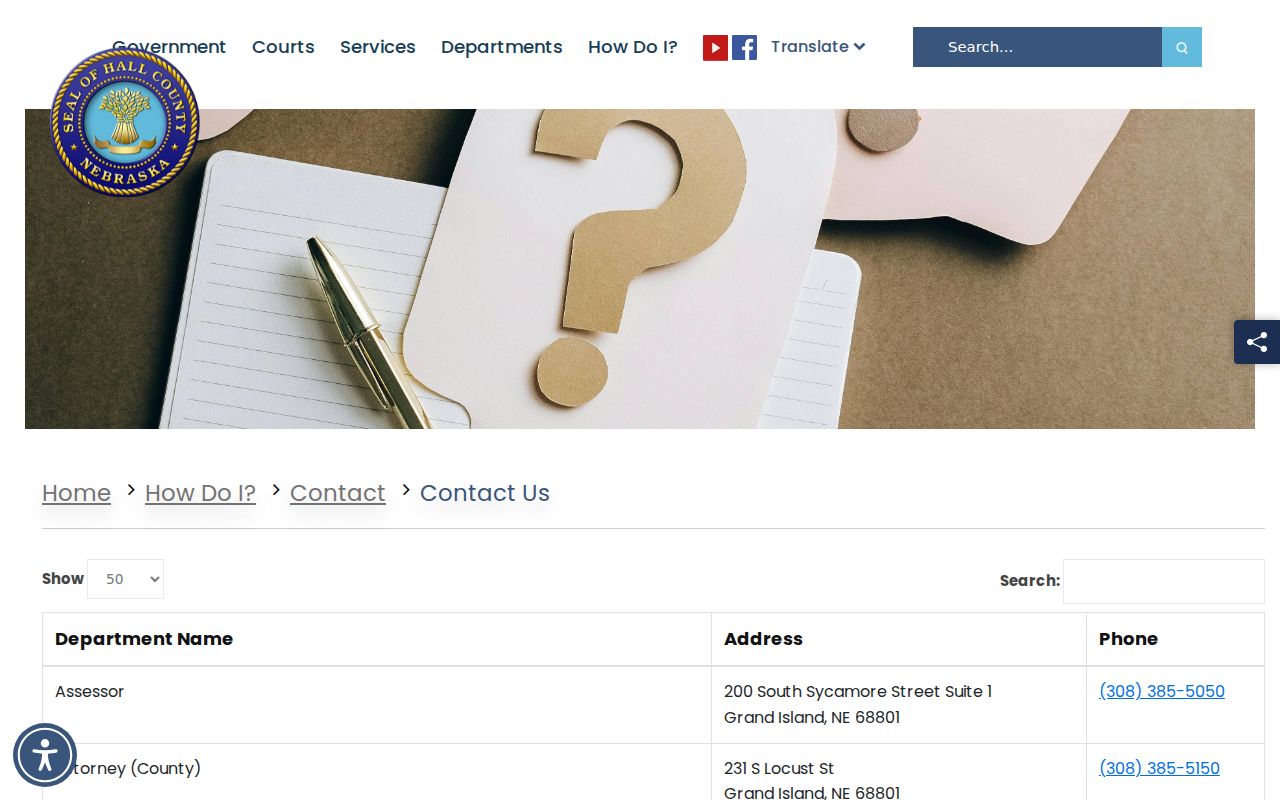 Hall County criminal court cases justice office directory